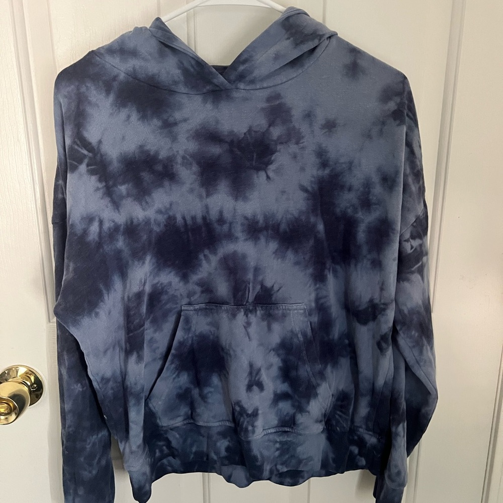Blue TieDye Hoodie XS
